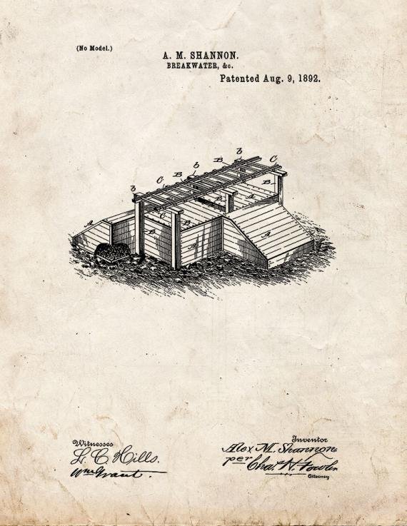 Patent Blueprint 4850 1 12 A4 Photo Print