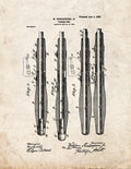 Patent Blueprint 486 1 12 A4 Photo Print