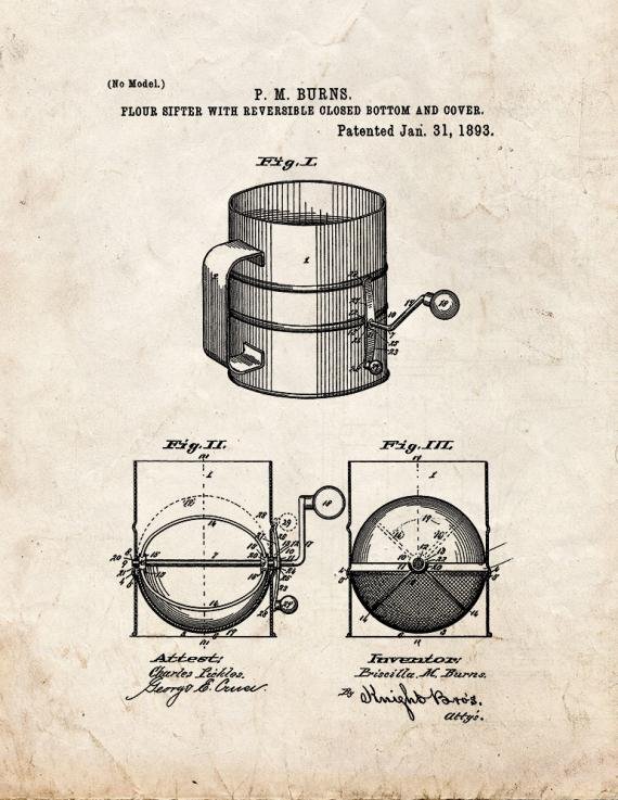 Patent Blueprint 4864 1 12 A4 Photo Print