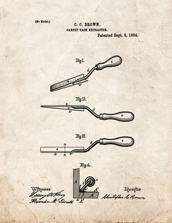 Patent Blueprint 4865 1 12 A4 Photo Print
