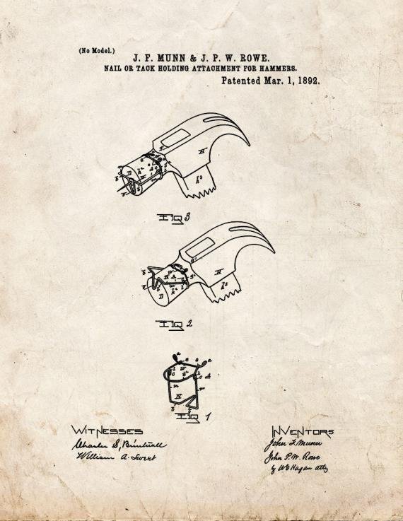 Patent Blueprint 4866 1 12 A4 Photo Print