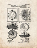 Patent Blueprint 4877 1 12 A4 Photo Print