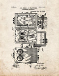 Patent Blueprint 4878 1 12 A4 Photo Print