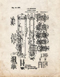 Patent Blueprint 488 1 12 A4 Photo Print