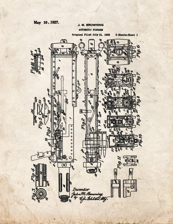 Patent Blueprint 488 1 12 A4 Photo Print