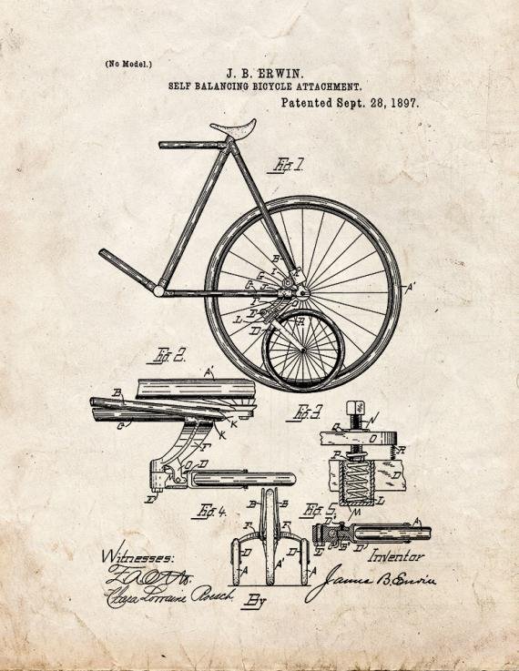 Patent Blueprint 4893 1 12 A4 Photo Print