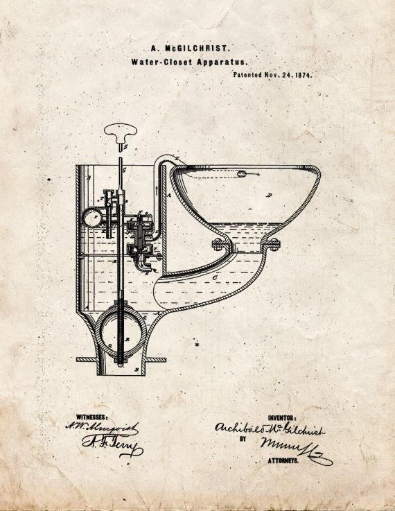 Patent Blueprint 4899 1 12 A4 Photo Print