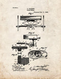 Patent Blueprint 4904 1 12 A4 Photo Print