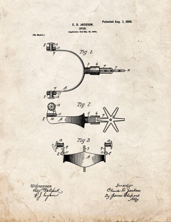 Patent Blueprint 4912 1 12 A4 Photo Print