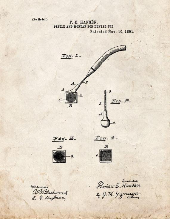 Patent Blueprint 4915 1 12 A4 Photo Print