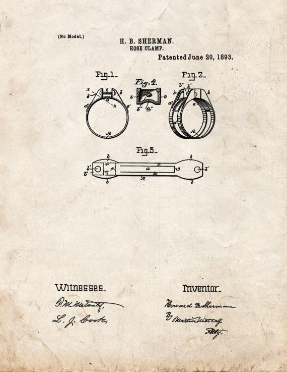 Patent Blueprint 4917 1 12 A4 Photo Print