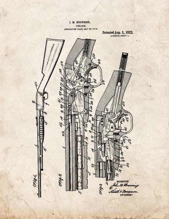 Patent Blueprint 492 1 12 A4 Photo Print