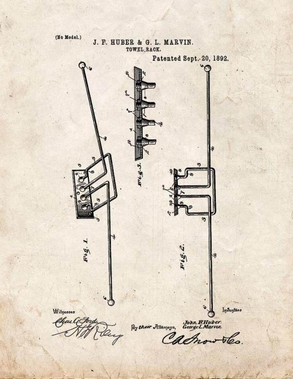 Patent Blueprint 4924 1 12 A4 Photo Print