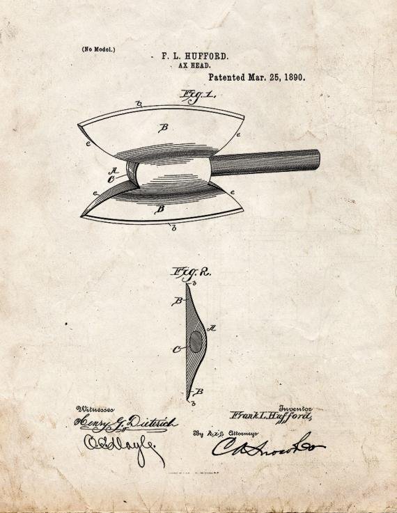 Patent Blueprint 4929 1 12 A4 Photo Print