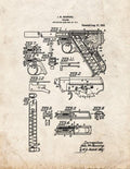 Patent Blueprint 493 1 12 A4 Photo Print