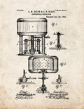 Patent Blueprint 4934 1 12 A4 Photo Print