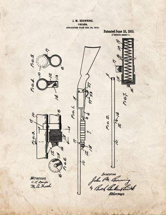 Patent Blueprint 494 1 12 A4 Photo Print