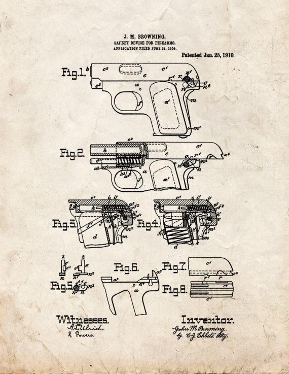 Patent Blueprint 496 1 12 A4 Photo Print