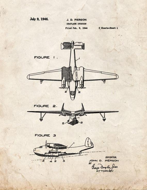 Patent Blueprint 4963 1 12 A4 Photo Print