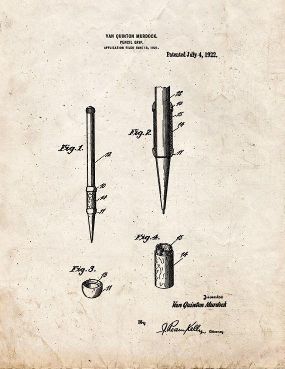 Patent Blueprint 4965 1 12 A4 Photo Print