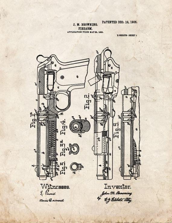 Patent Blueprint 497 1 12 A4 Photo Print