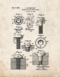 Patent Blueprint 4970 1 12 A4 Photo Print