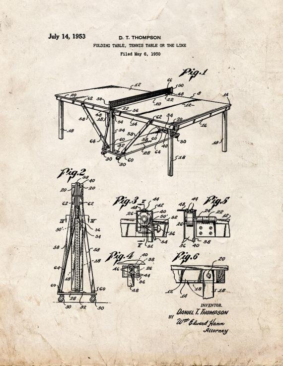 Patent Blueprint 4973 1 12 A4 Photo Print
