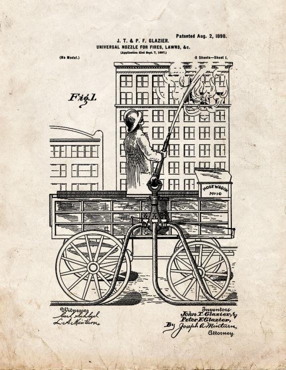 Patent Blueprint 4976 1 12 A4 Photo Print