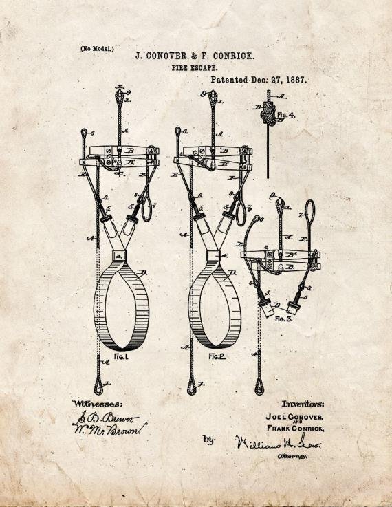Patent Blueprint 4977 1 12 A4 Photo Print
