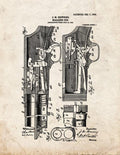Patent Blueprint 498 1 12 A4 Photo Print