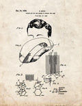 Patent Blueprint 4988 1 12 A4 Photo Print