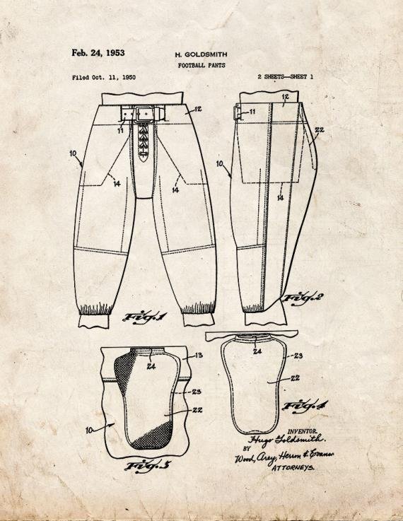 Patent Blueprint 4989 1 12 A4 Photo Print