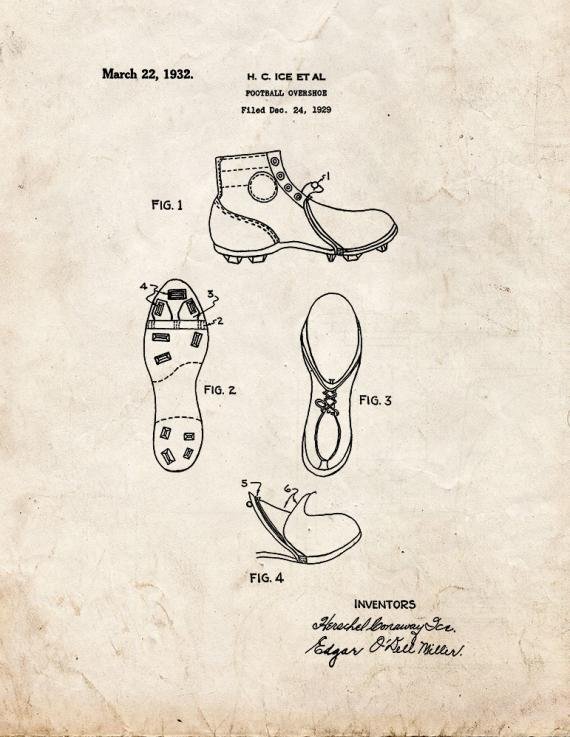 Patent Blueprint 4992 1 12 A4 Photo Print