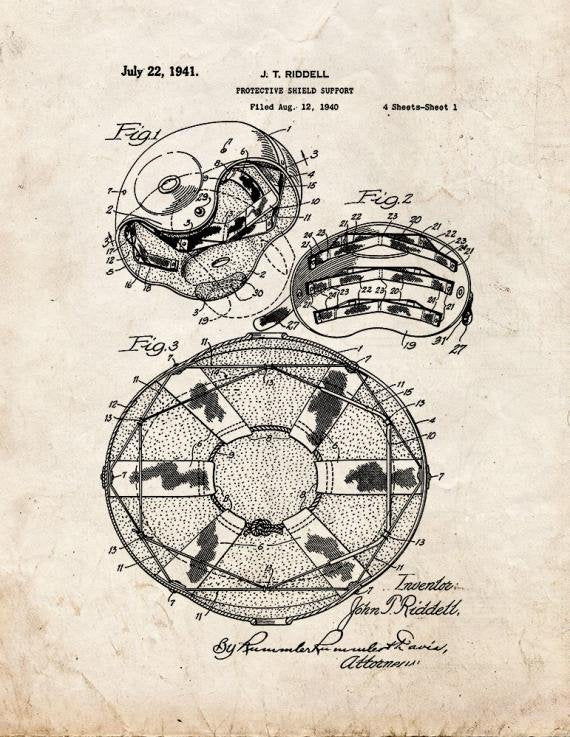 Patent Blueprint 4997 1 12 A4 Photo Print