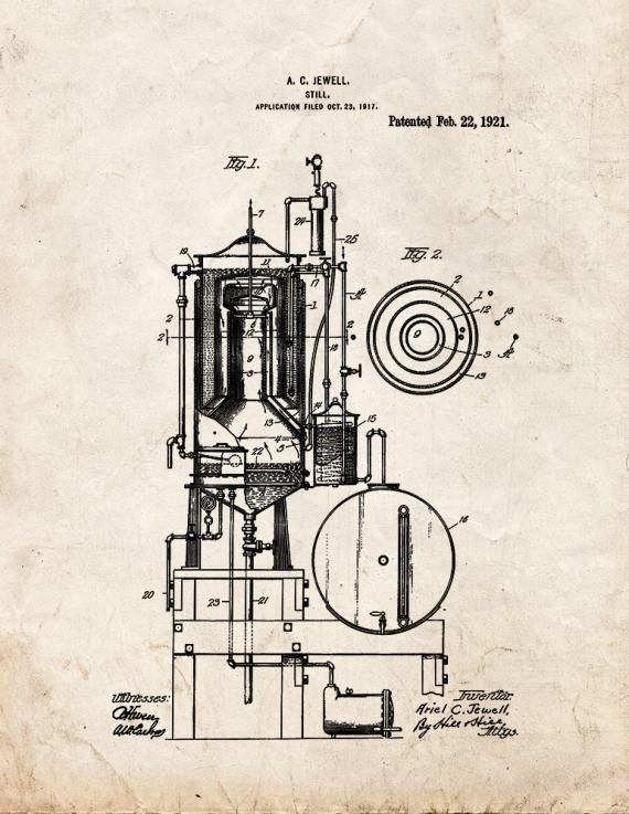 Patent Blueprint 5006 1 12 A4 Photo Print