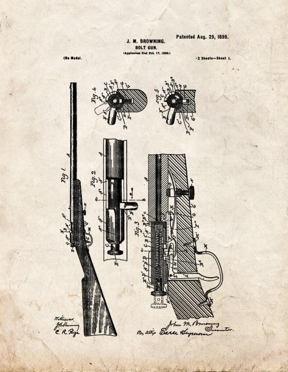 Patent Blueprint 501 1 12 A4 Photo Print