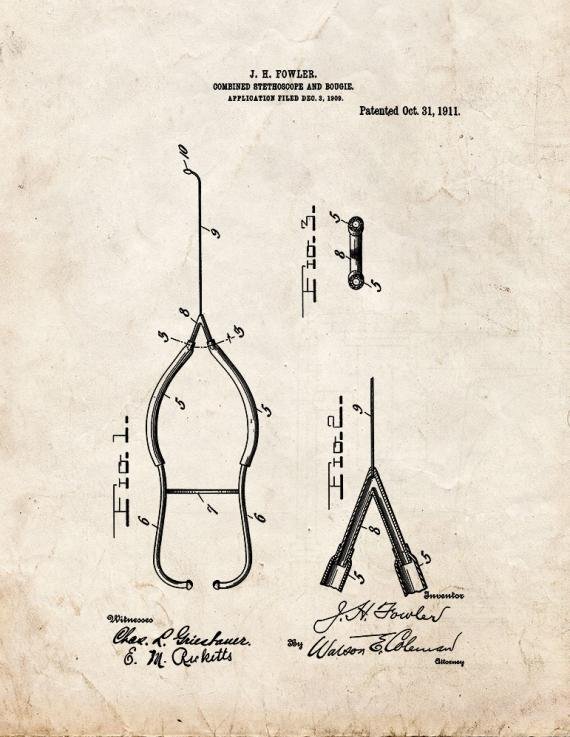 Patent Blueprint 5010 1 12 A4 Photo Print