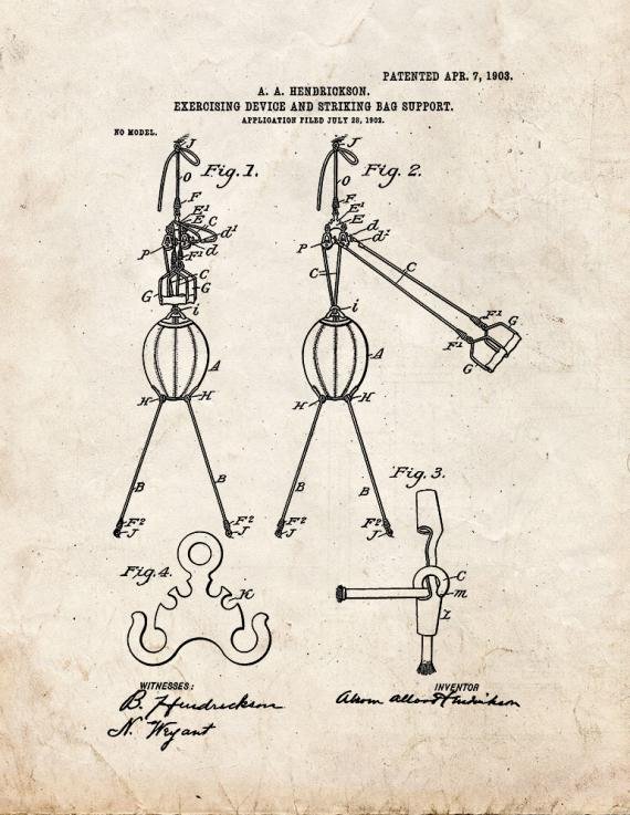 Patent Blueprint 5013 1 12 A4 Photo Print