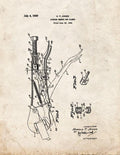 Patent Blueprint 5017 1 12 A4 Photo Print