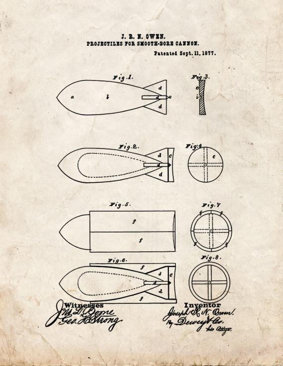 Patent Blueprint 5021 1 12 A4 Photo Print