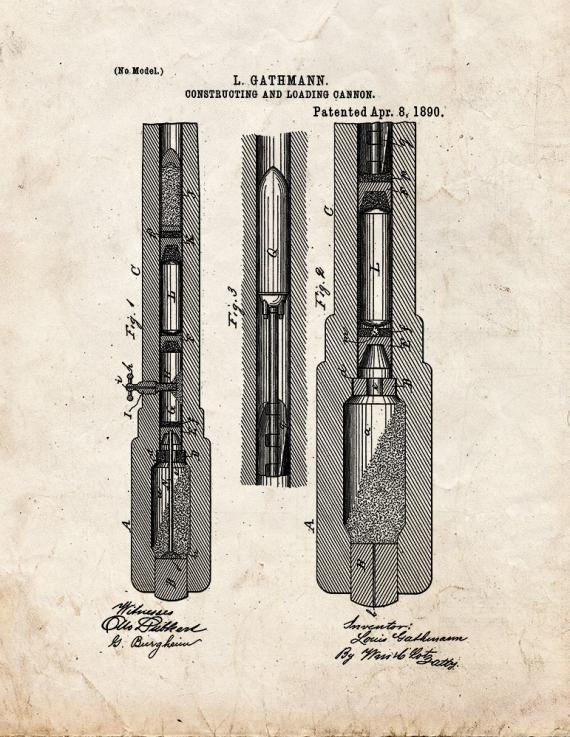 Patent Blueprint 5023 1 12 A4 Photo Print
