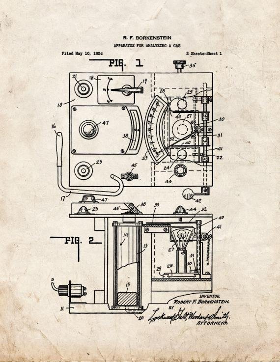 Patent Blueprint 503 1 12 A4 Photo Print