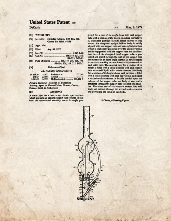 Patent Blueprint 5030 1 12 A4 Photo Print