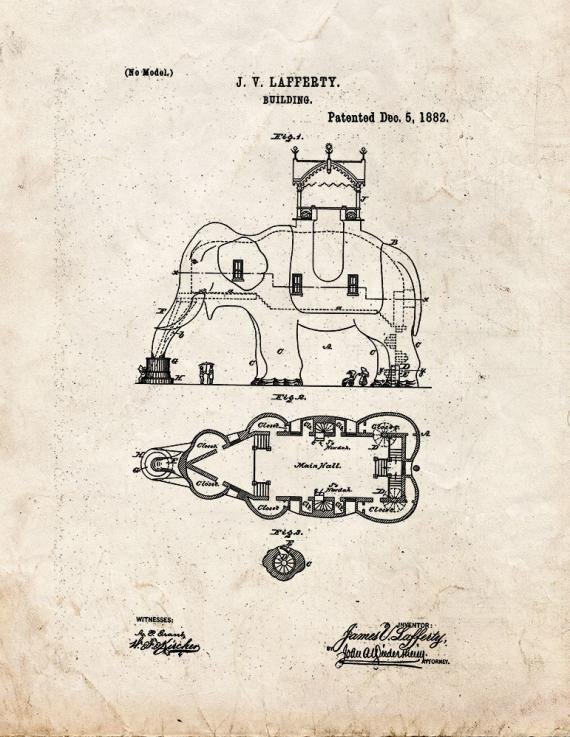 Patent Blueprint 5038 1 12 A4 Photo Print