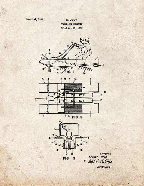 Patent Blueprint 504 1 12 A4 Photo Print