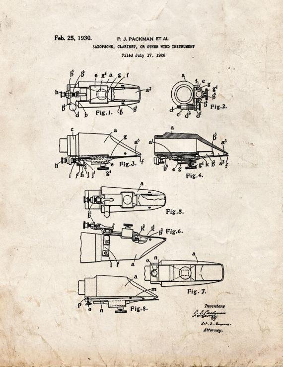 Patent Blueprint 5049 1 12 A4 Photo Print