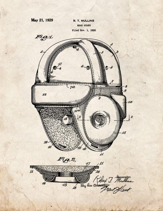 Patent Blueprint 506 1 12 A4 Photo Print