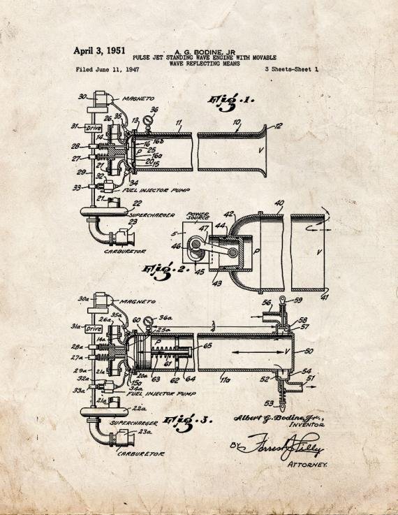 Patent Blueprint 5070 1 12 A4 Photo Print