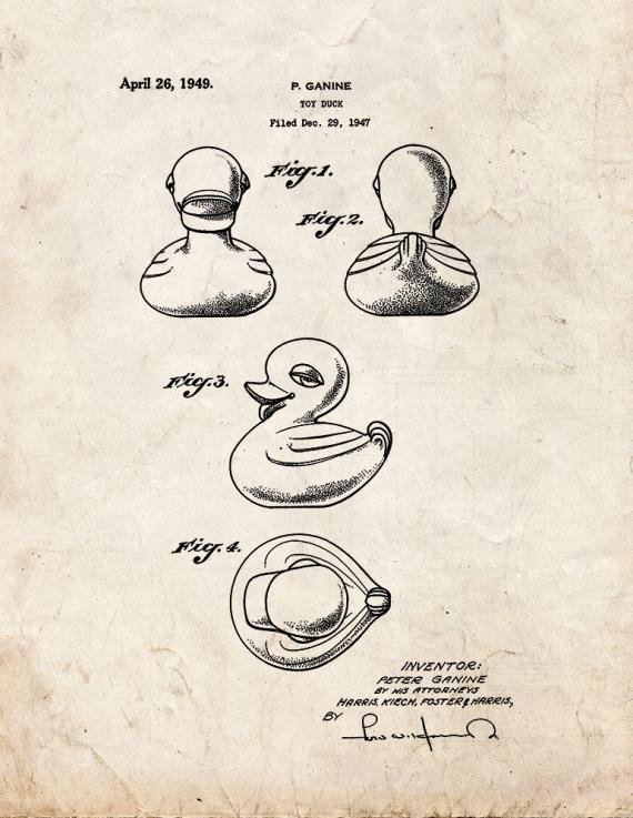 Patent Blueprint 5073 1 12 A4 Photo Print