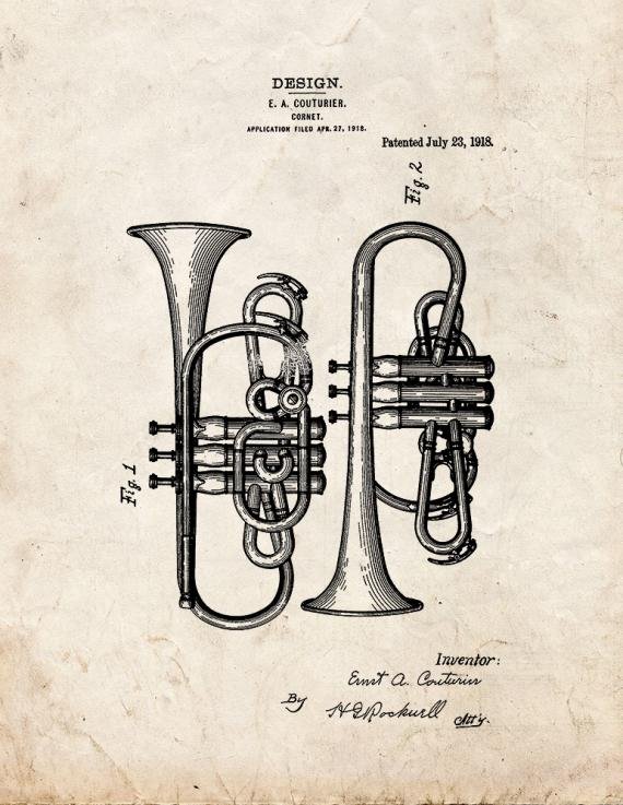 Patent Blueprint 5074 1 12 A4 Photo Print